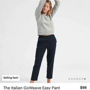 Everlane The Italian GoWeave Easy Pant 100% wool